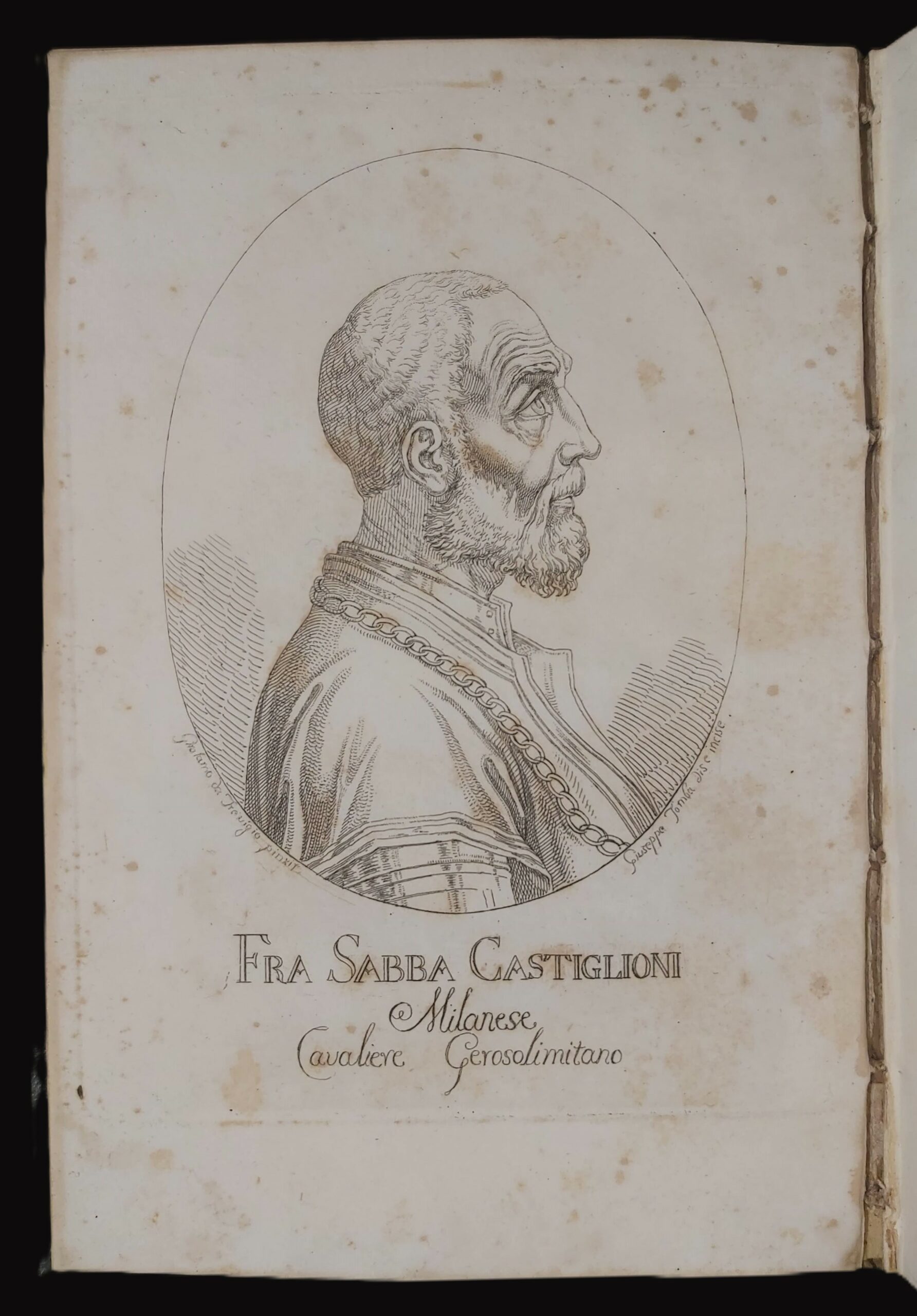 MEMORIE STORICHE per servire alla vita di Fra Sabba Castiglioni …