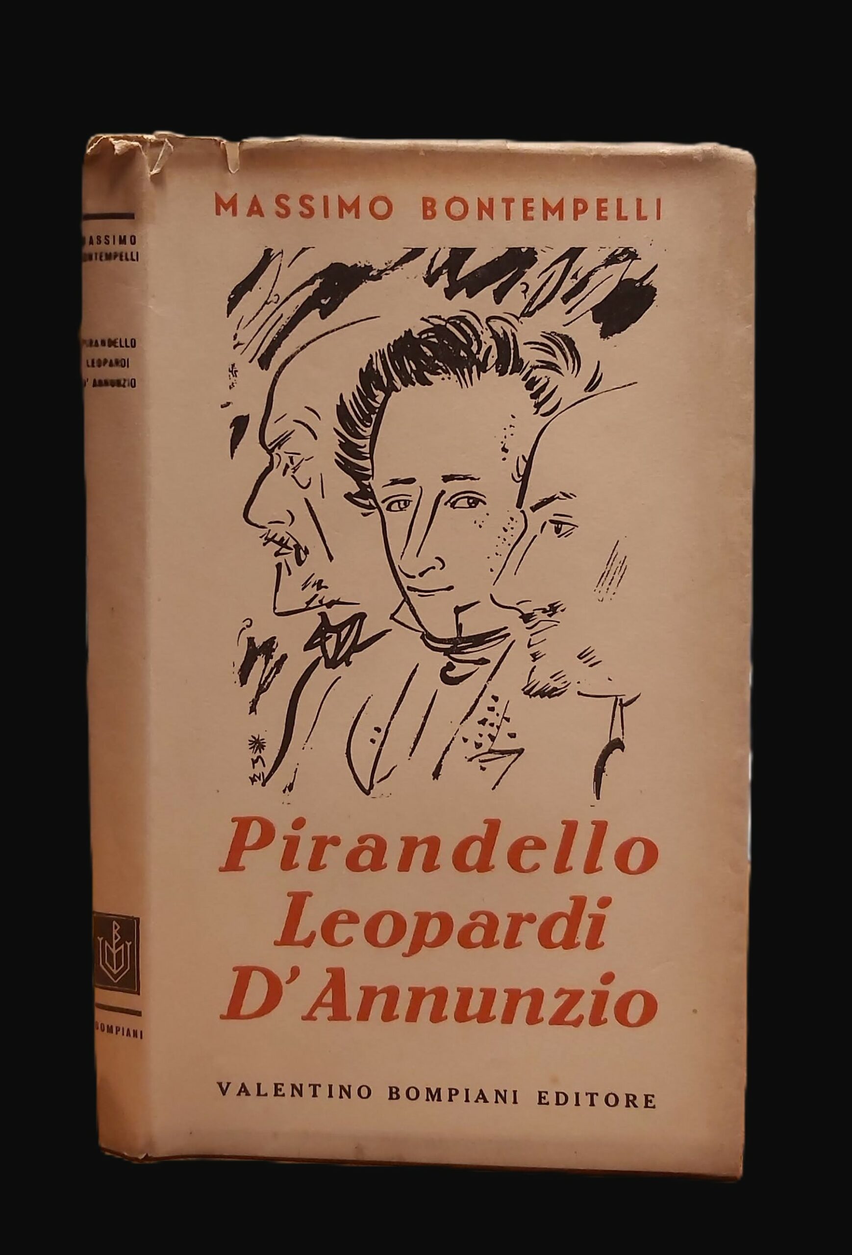 PIRANDELLO LEOPARDI D'ANNUNZIO. Tre discorsi.