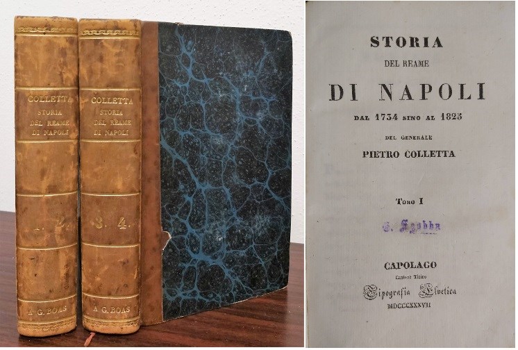 STORIA DEL REAME DI NAPOLI dal 1734 al 1825 del …