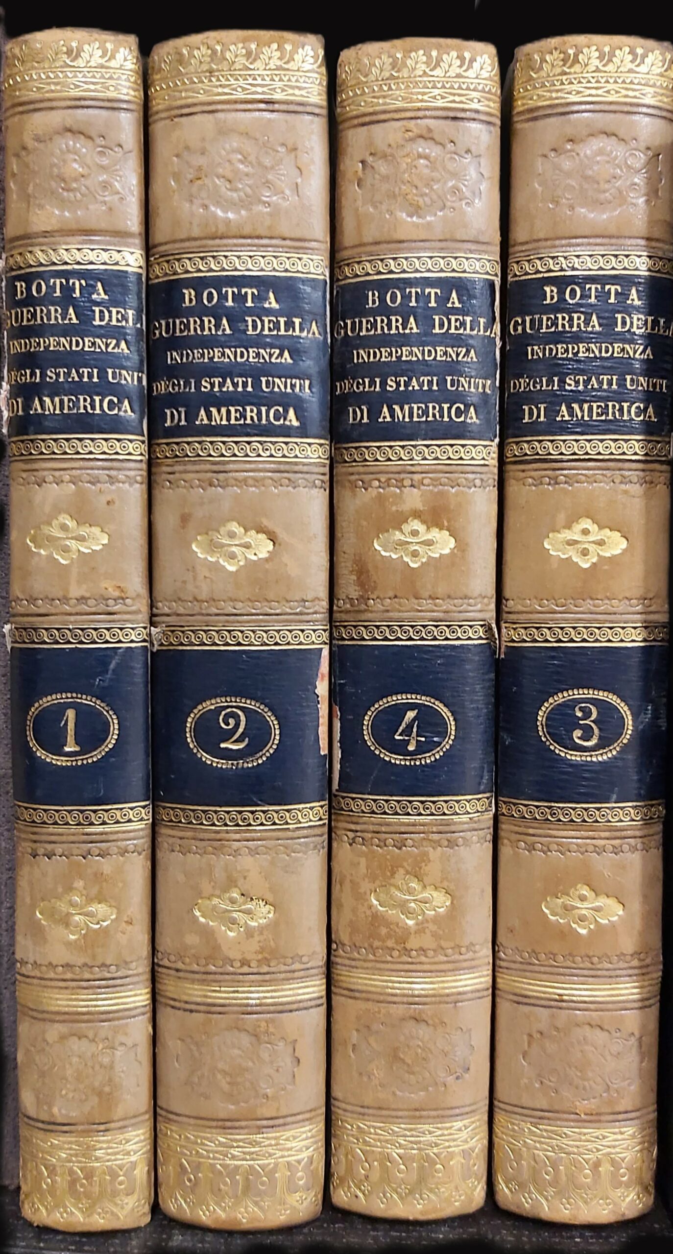 STORIA DELLA GUERRA DELL’INDIPENDENZA degli Stati Uniti di America.