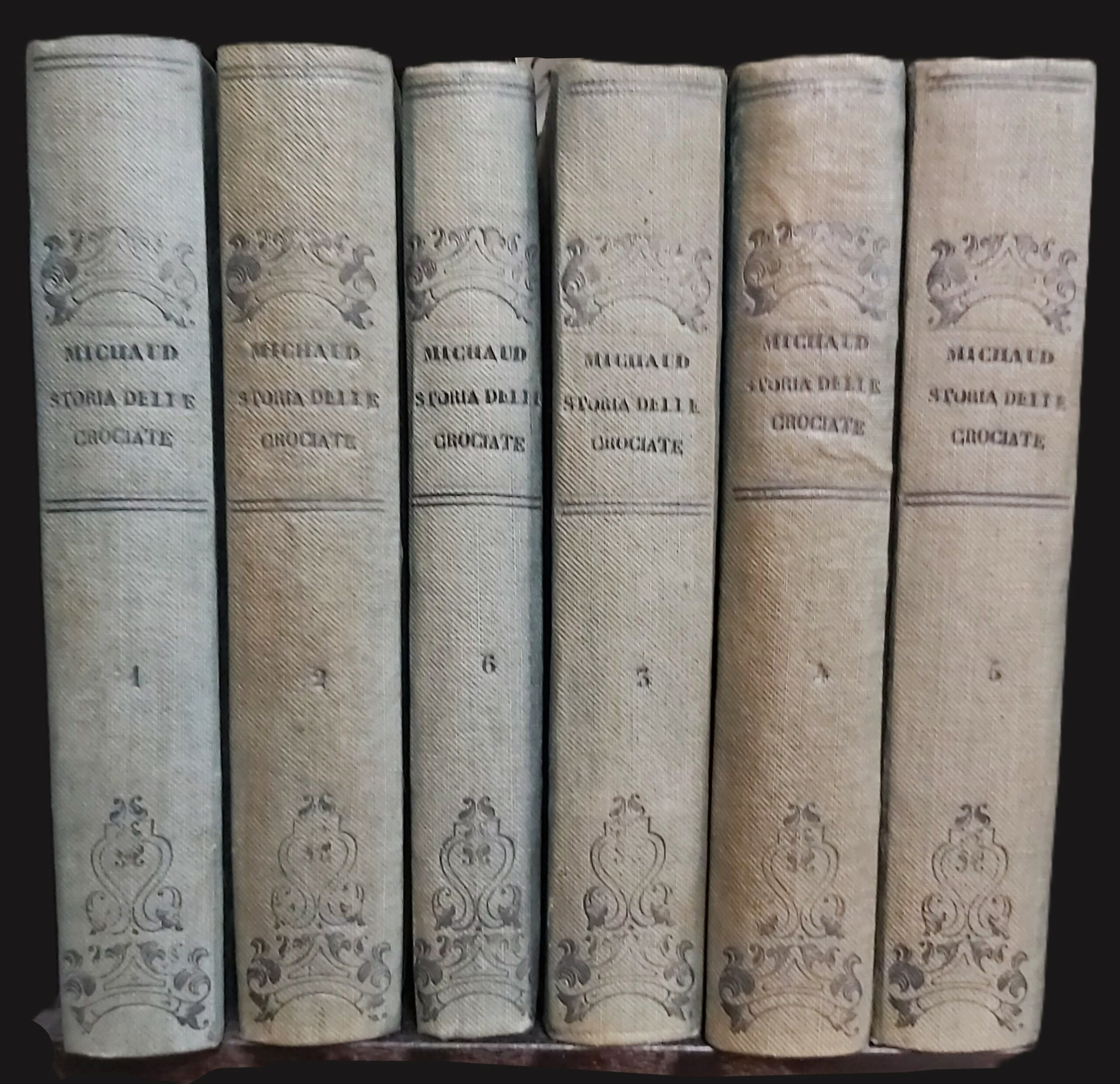 STORIA DELLE CROCIATE di. Traduzione per cura di Francesco Ambrosoli.