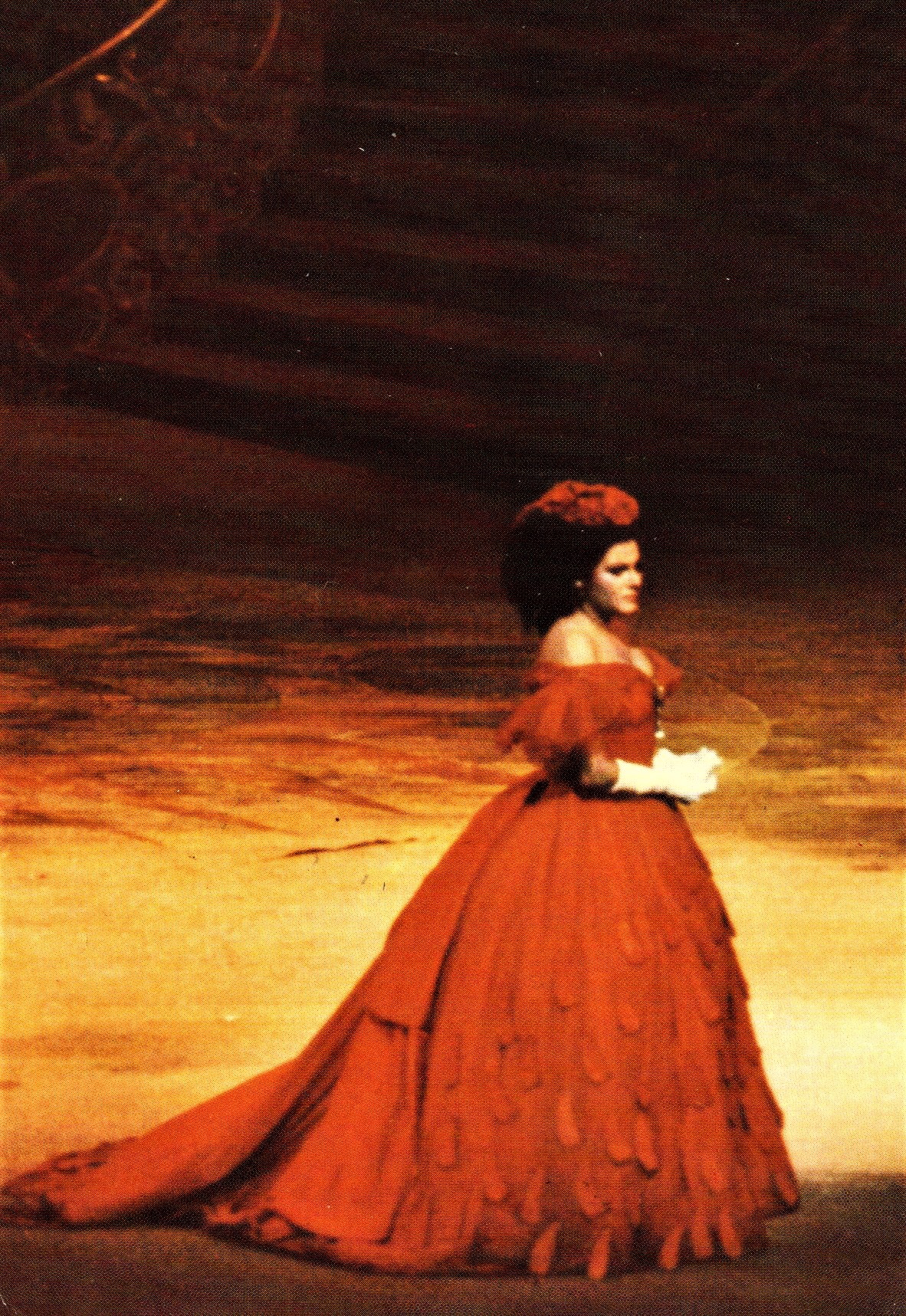 Adriana Maliponte in "Traviata", Atto III (cartolina)