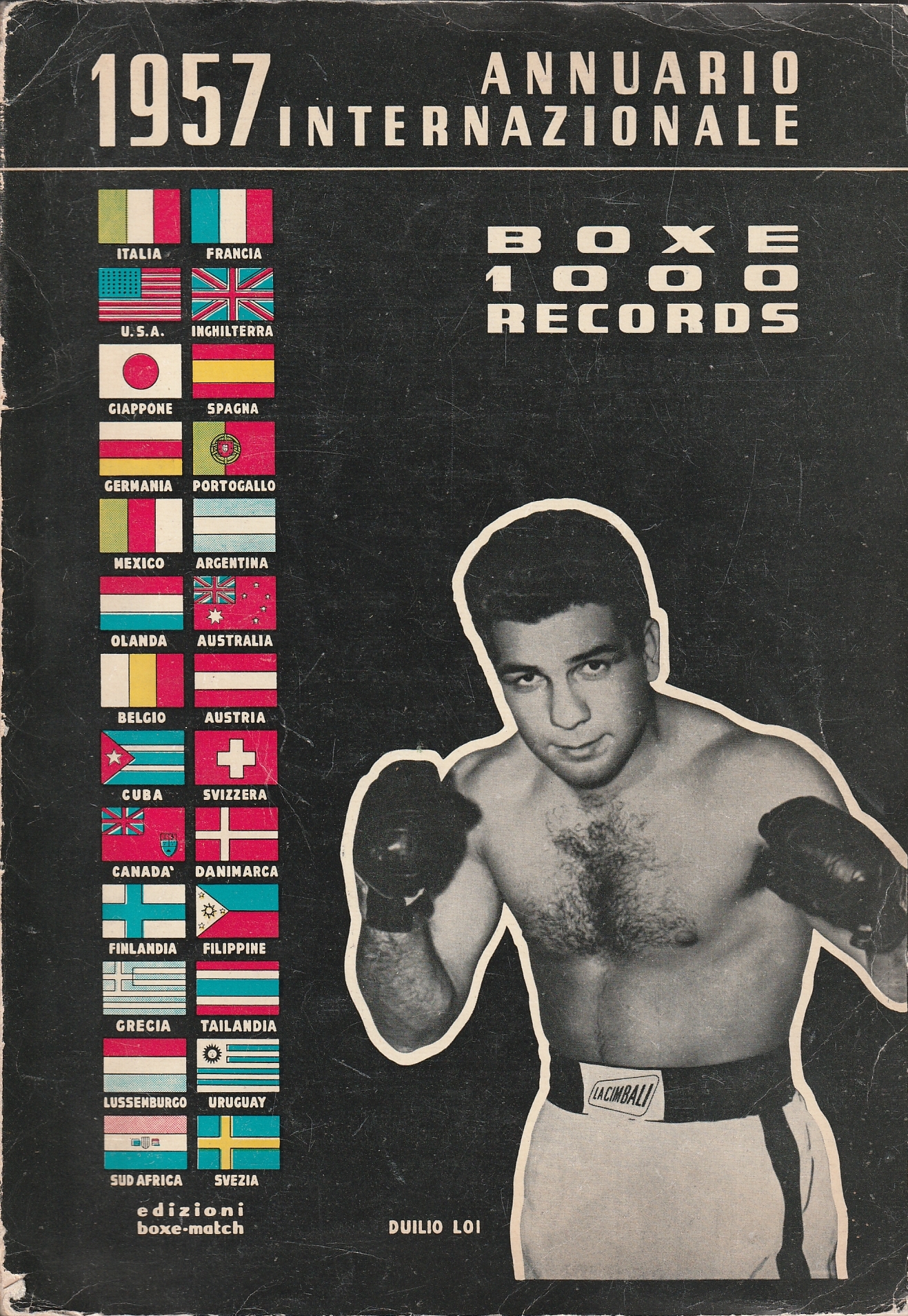 Annuario internazionale della boxe. 1956-57