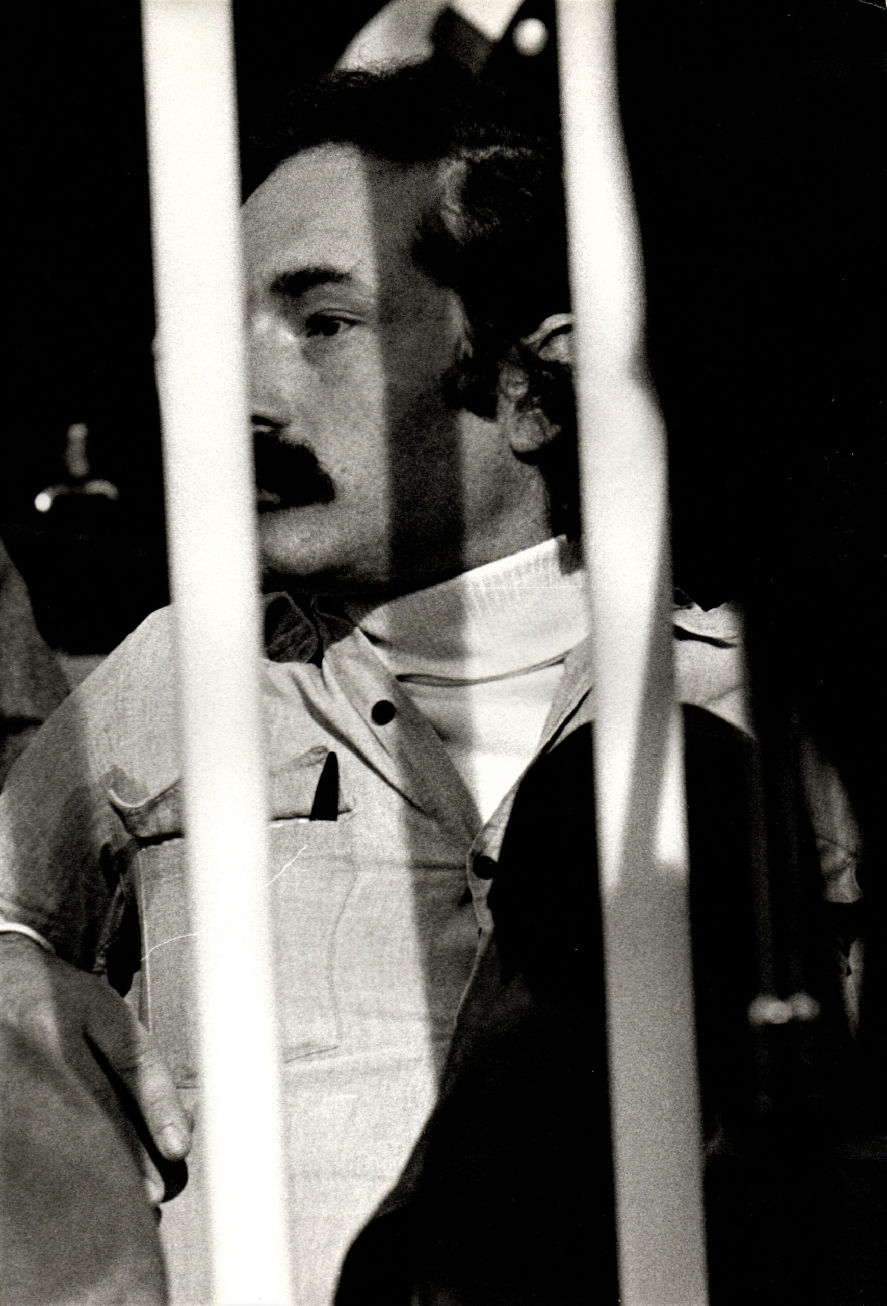 (Brigate Rosse) Valerio Morucci. Fotografia originale