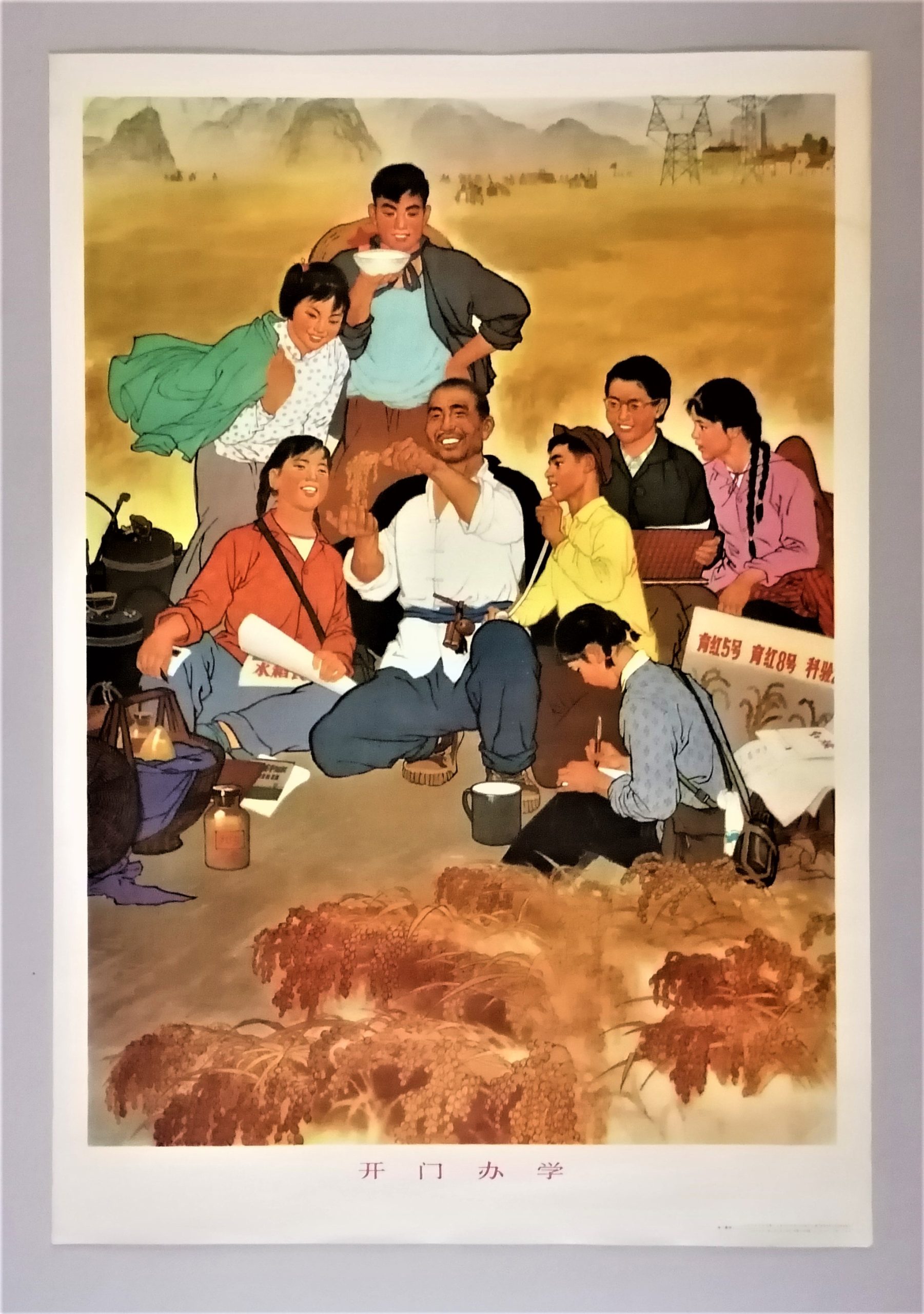 (Cina) Scuola a porte aperte. Manifesto