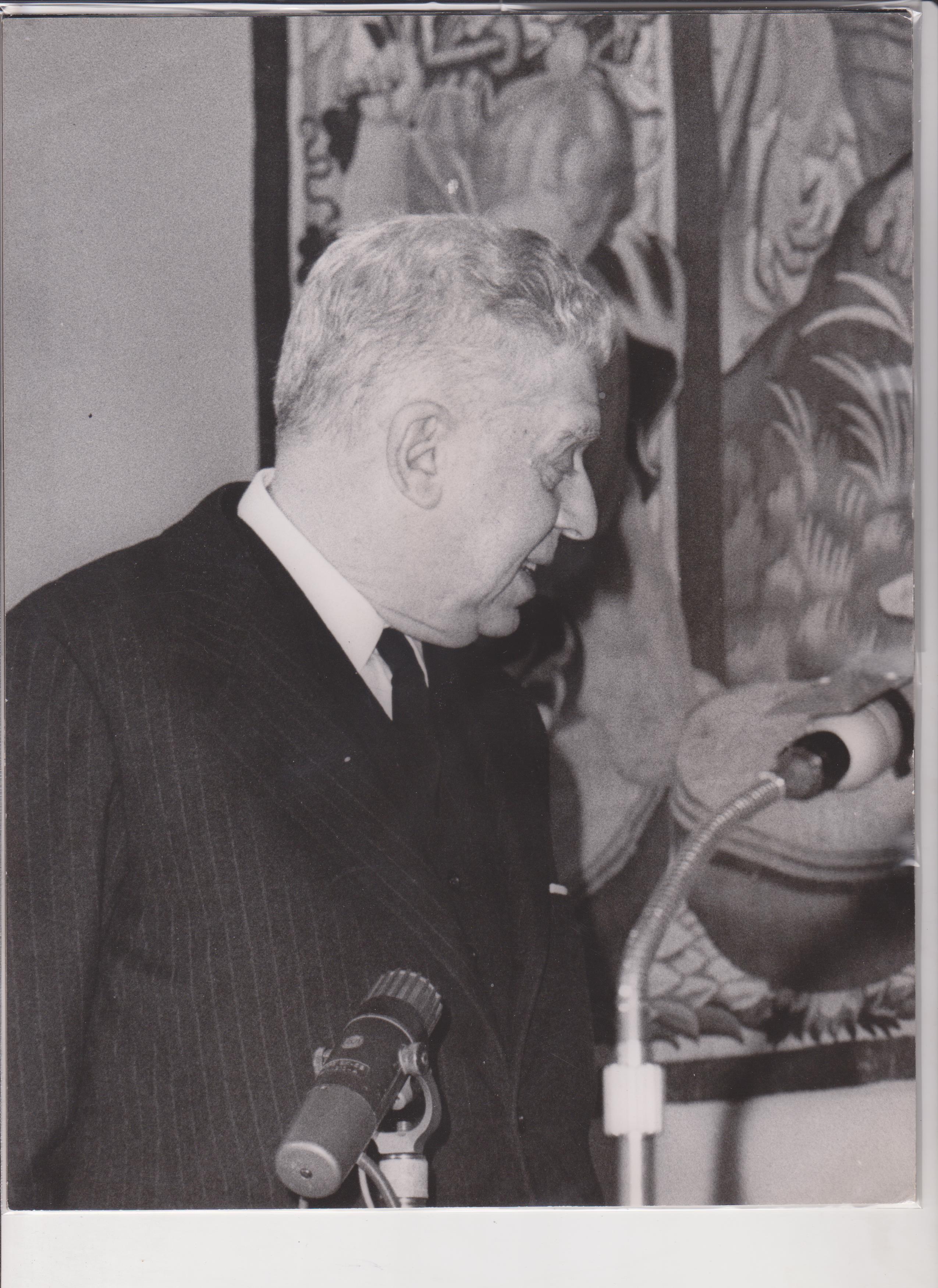 Eugenio Montale in Senato