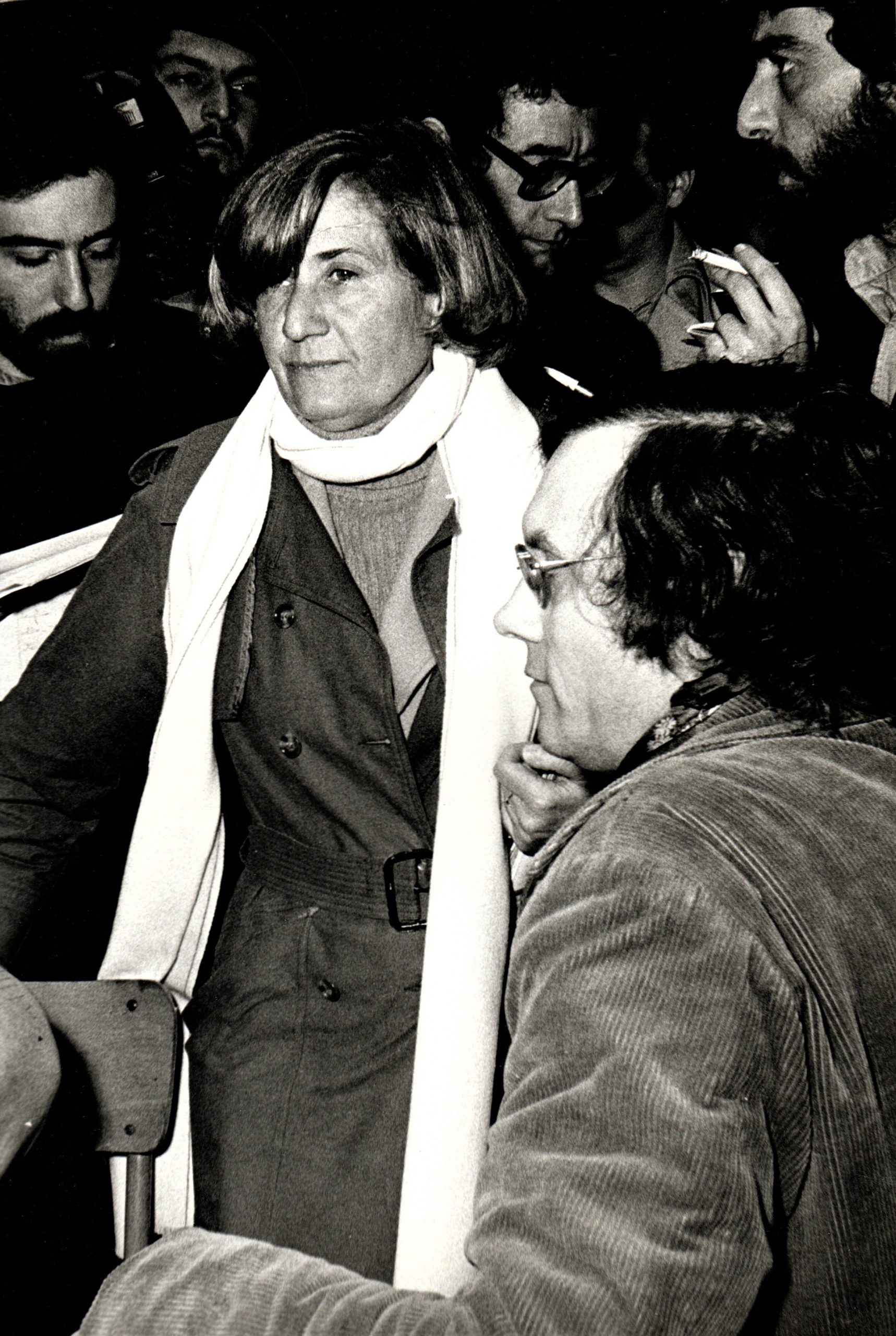 Guattari (Felix) e Macciocchi (Maria Antonietta). Fotografia originale