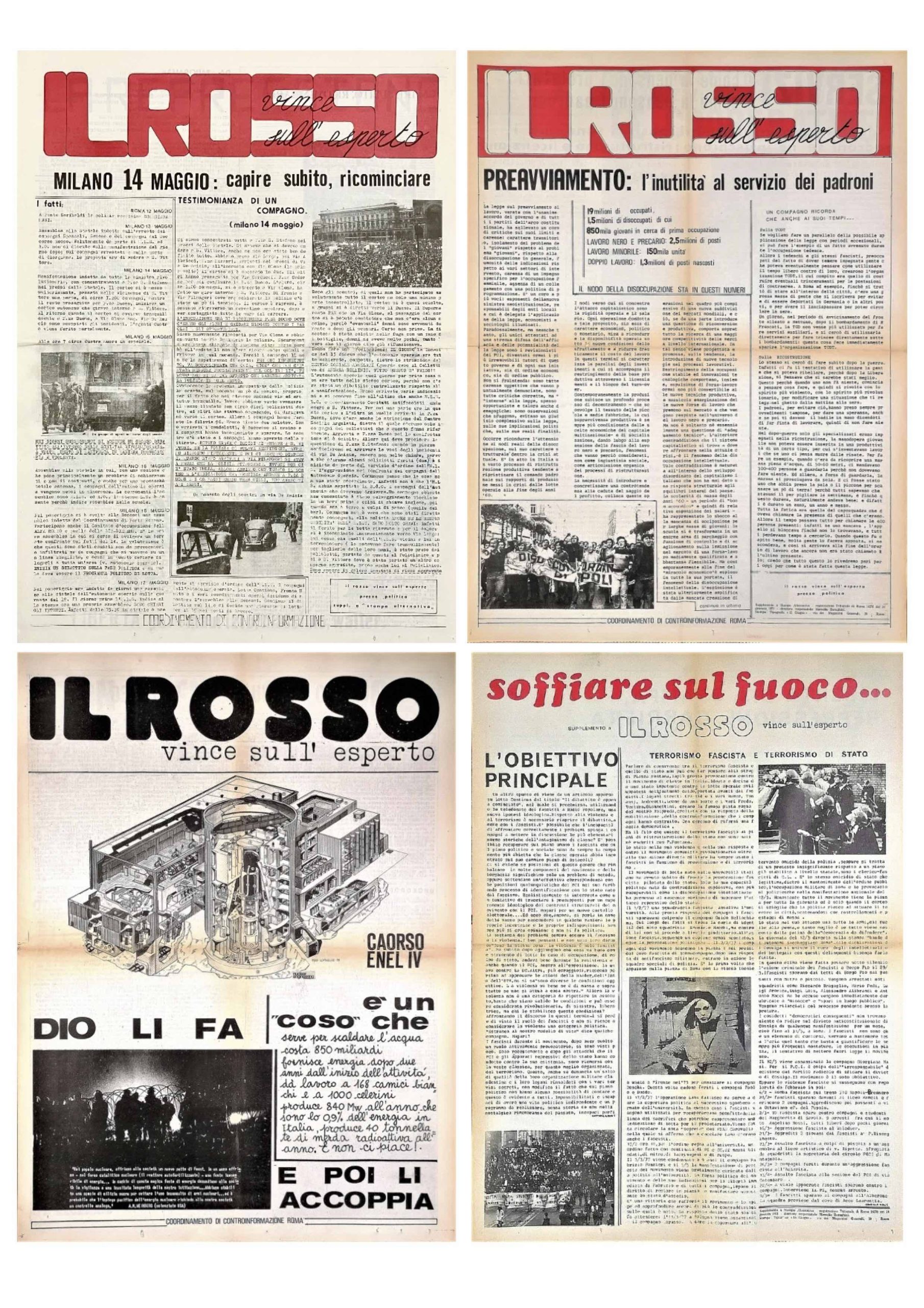 Il Rosso vince sull'esperto. Insieme a: Soffiare sul fuoco. Supplemento. …