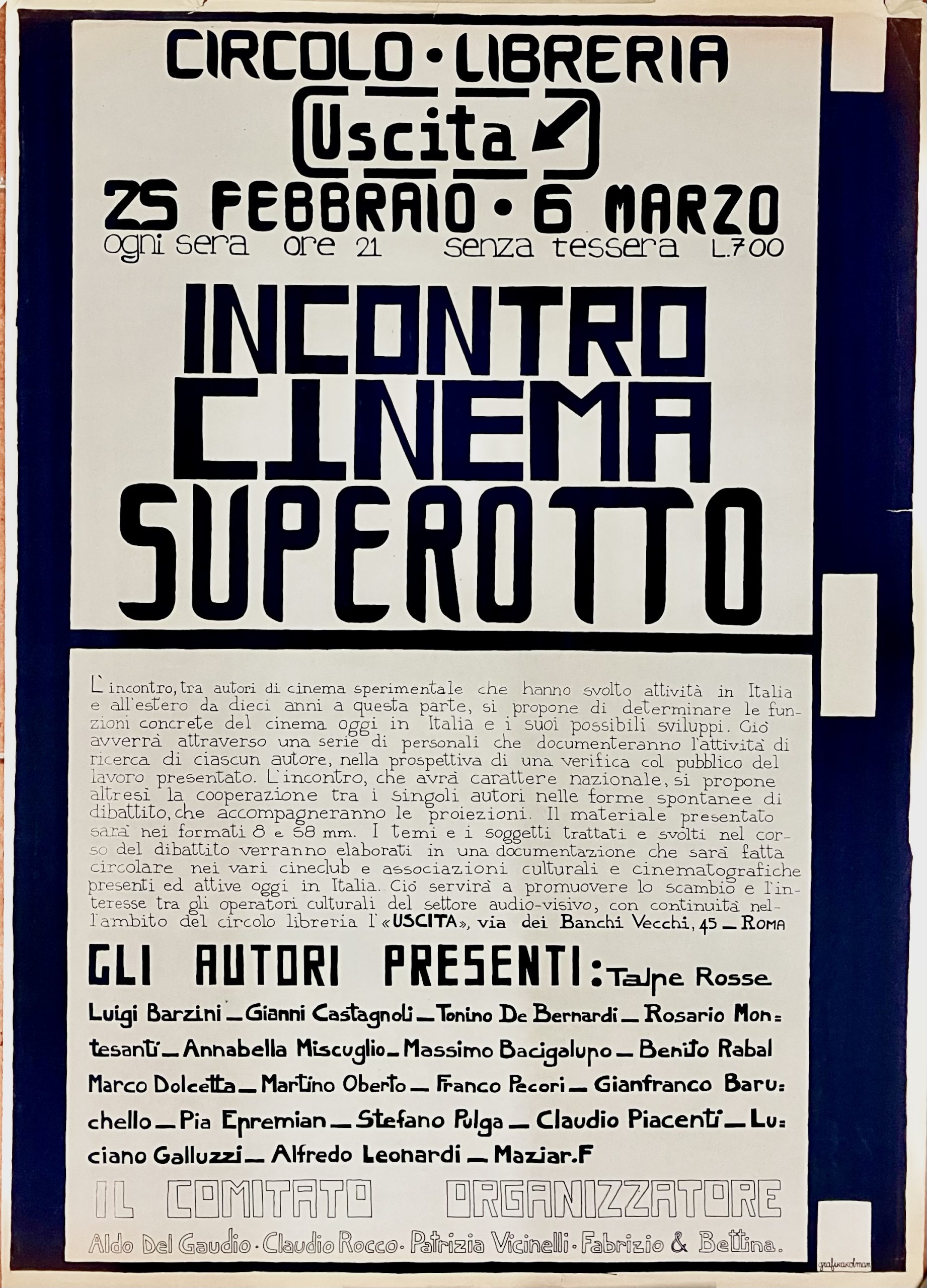 Incontro Cinema Superotto