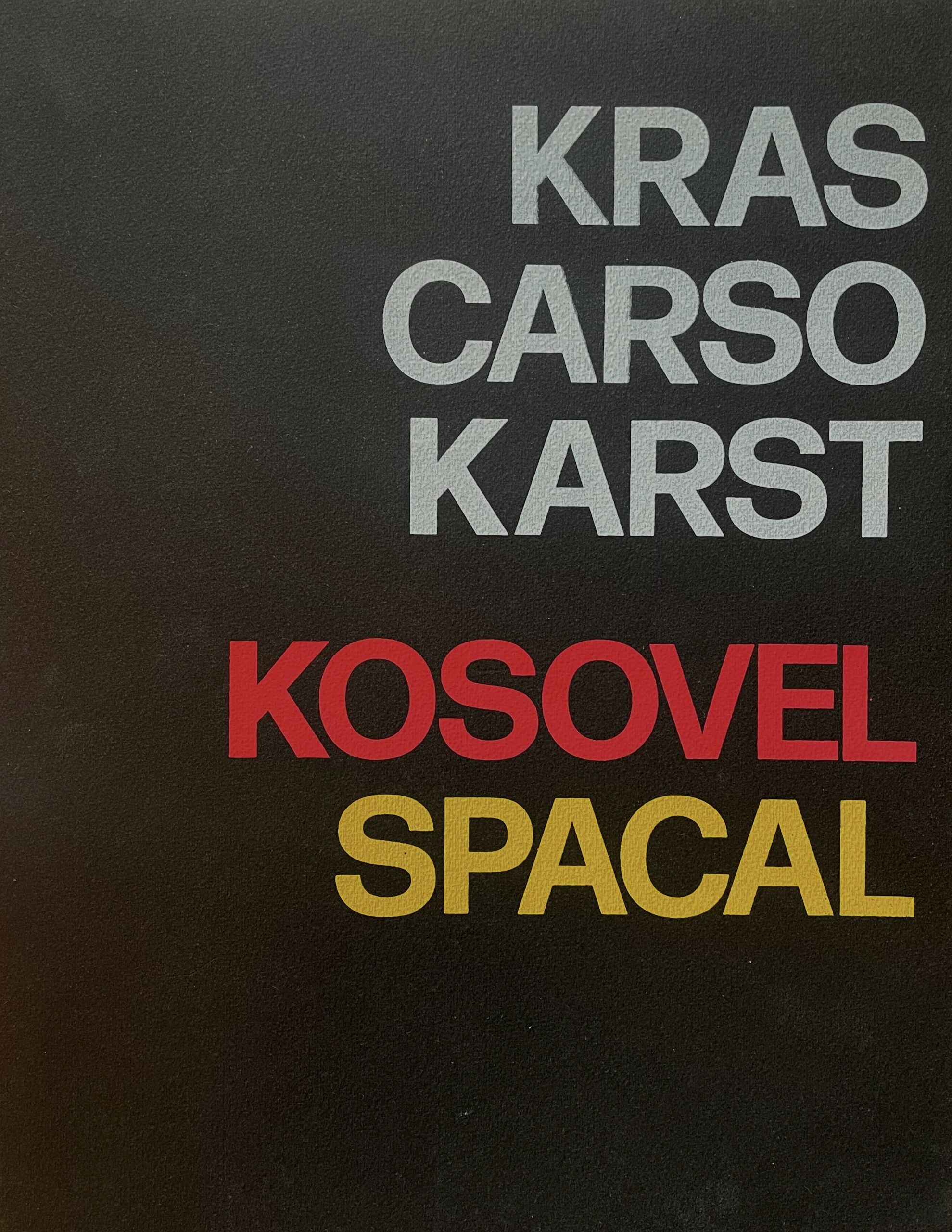Kras Carso Karst