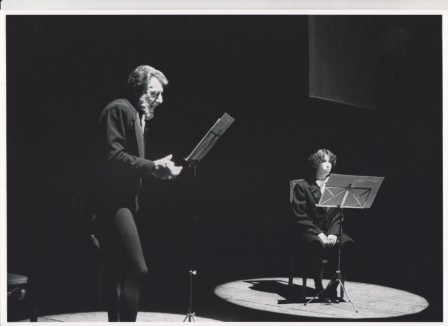 Arrigo Lora Totino, performance "Futura" con Valeria Magli, da un'idea …