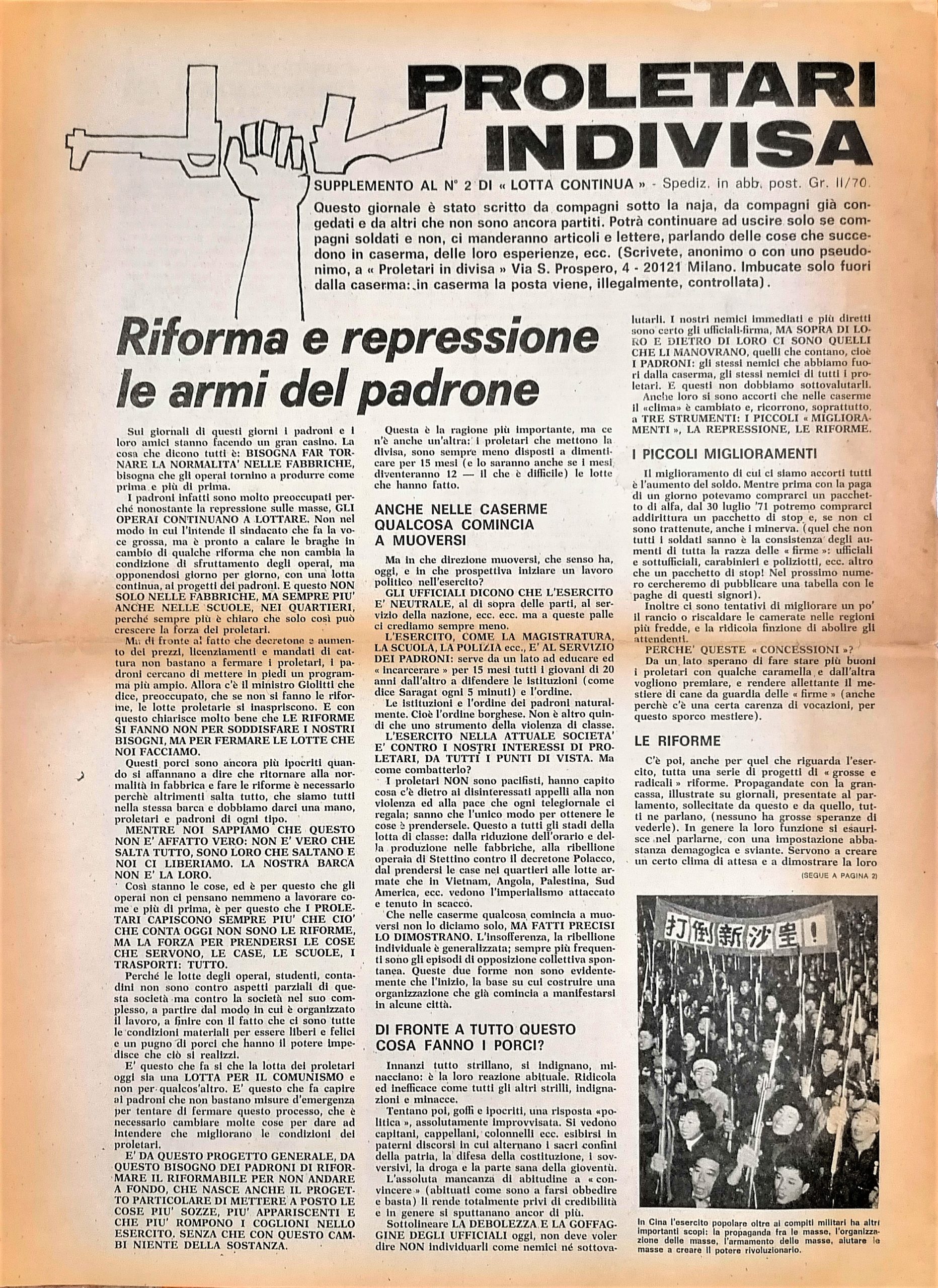 Lotta Continua Proletari in divisa (PID)