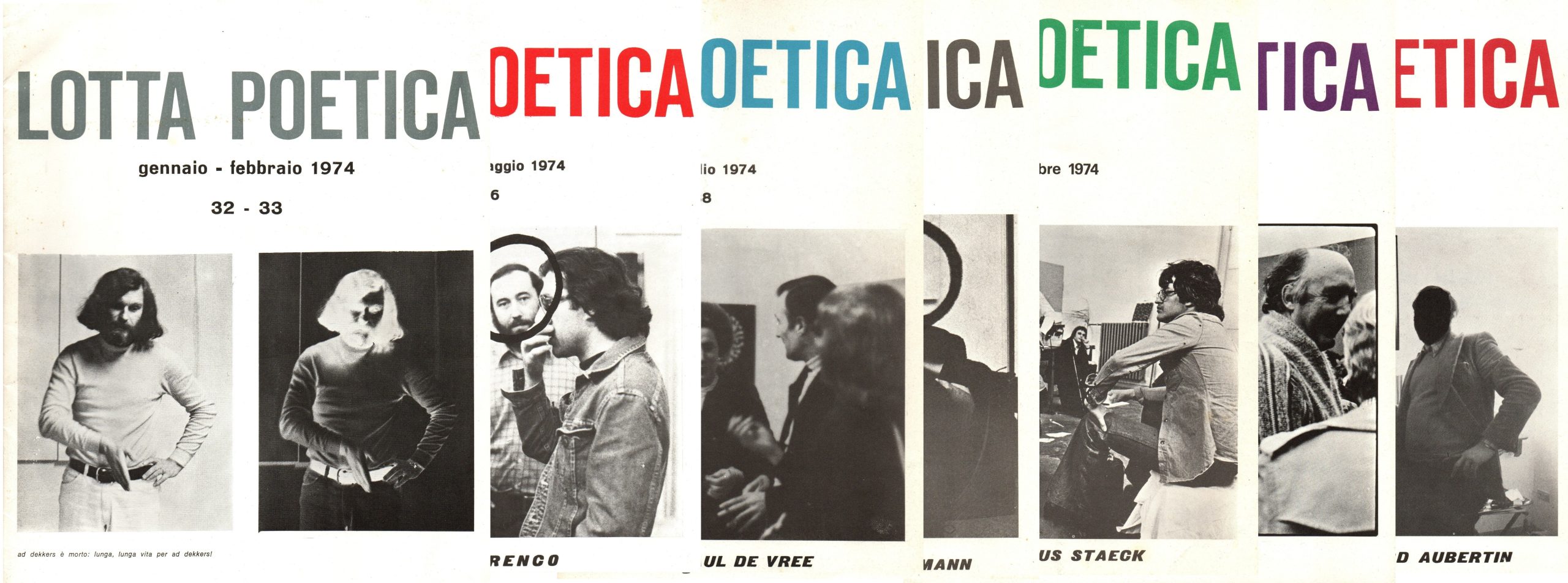 Lotta poetica. Annata completa 1974