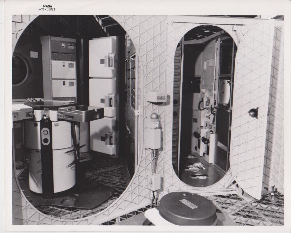Marshall Space Flight Center, Interno del modulo Skylab