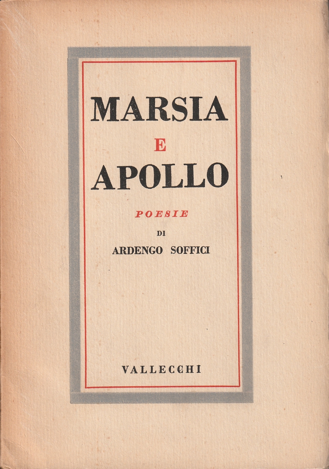 Marsia e Apollo. Poesie