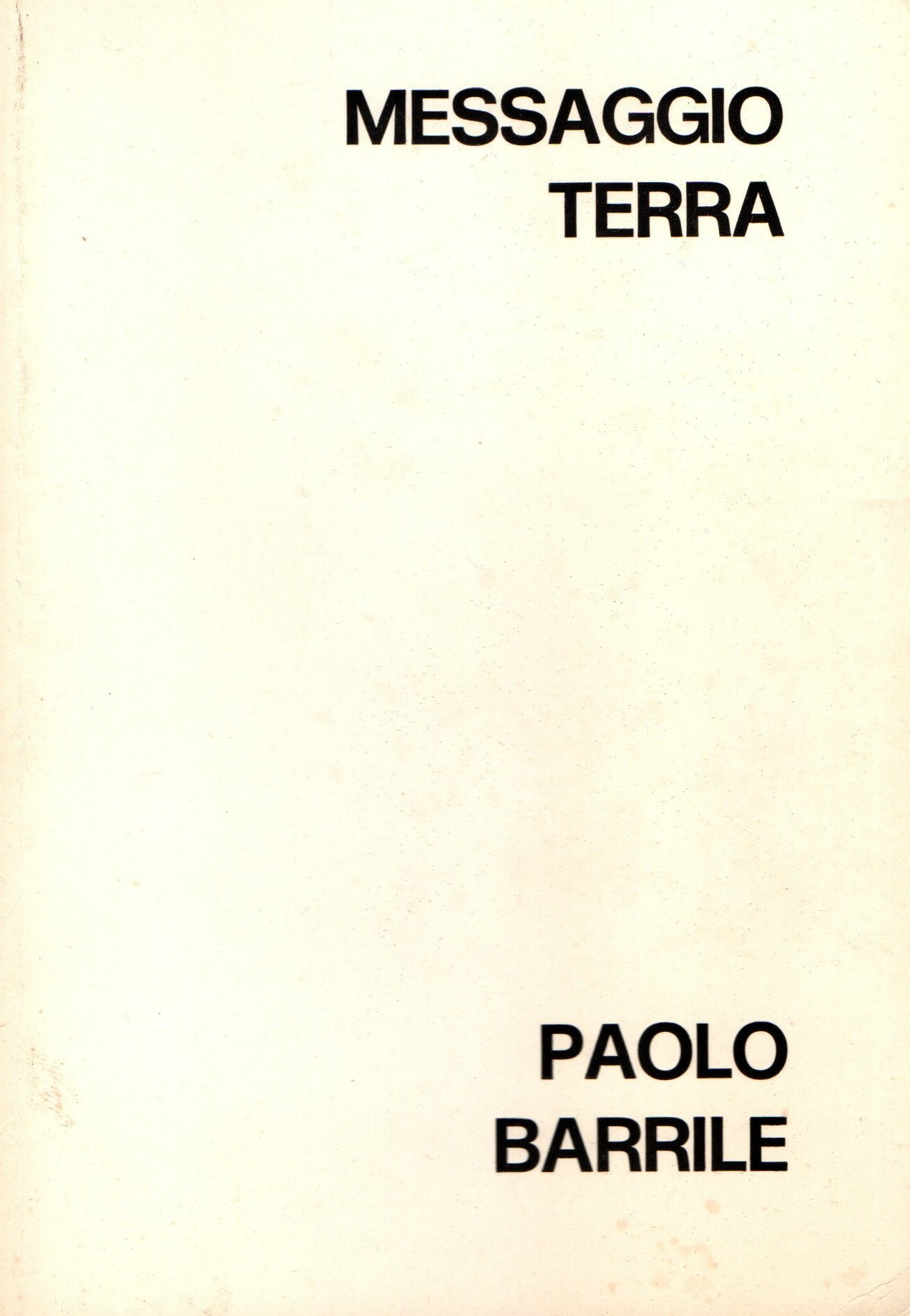 Messaggio Terra