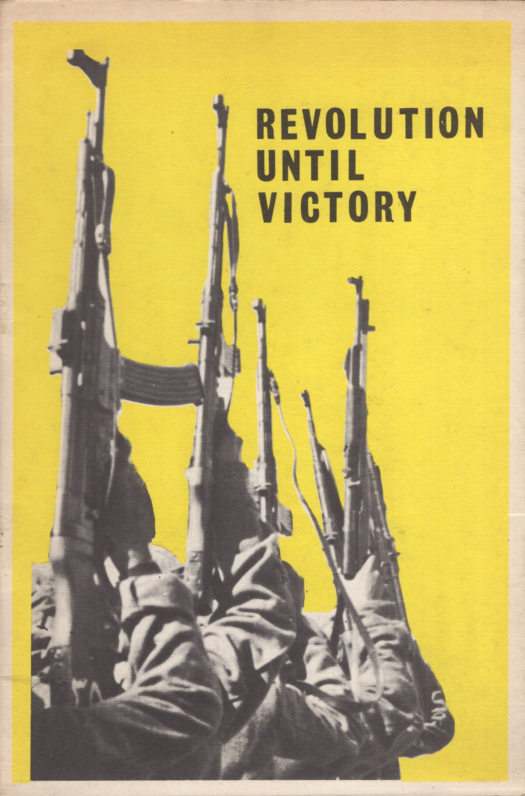 (Palestina) Revolution until victory