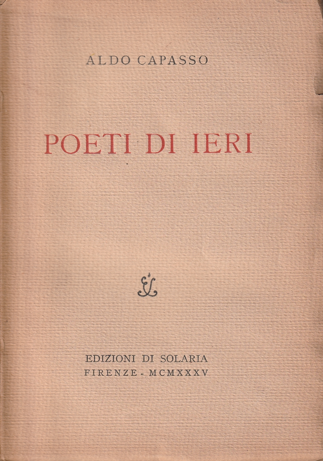 Poeti di ieri