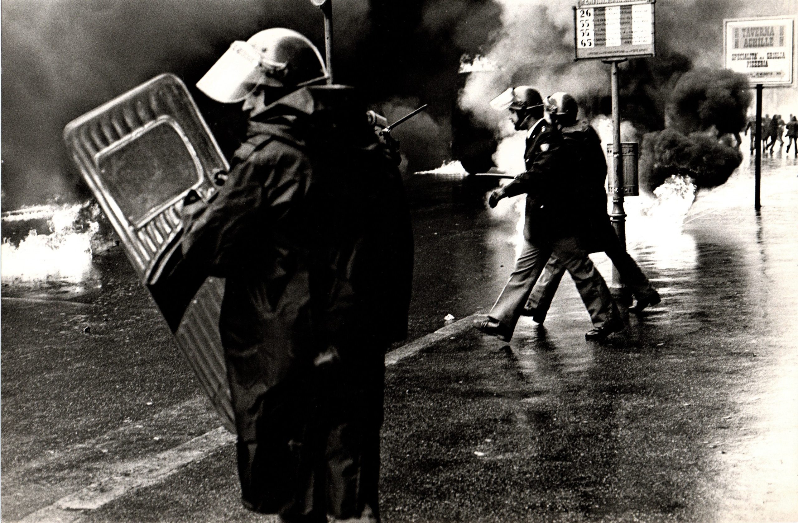 Roma. Scontri dopo la morte di Mario Salvi