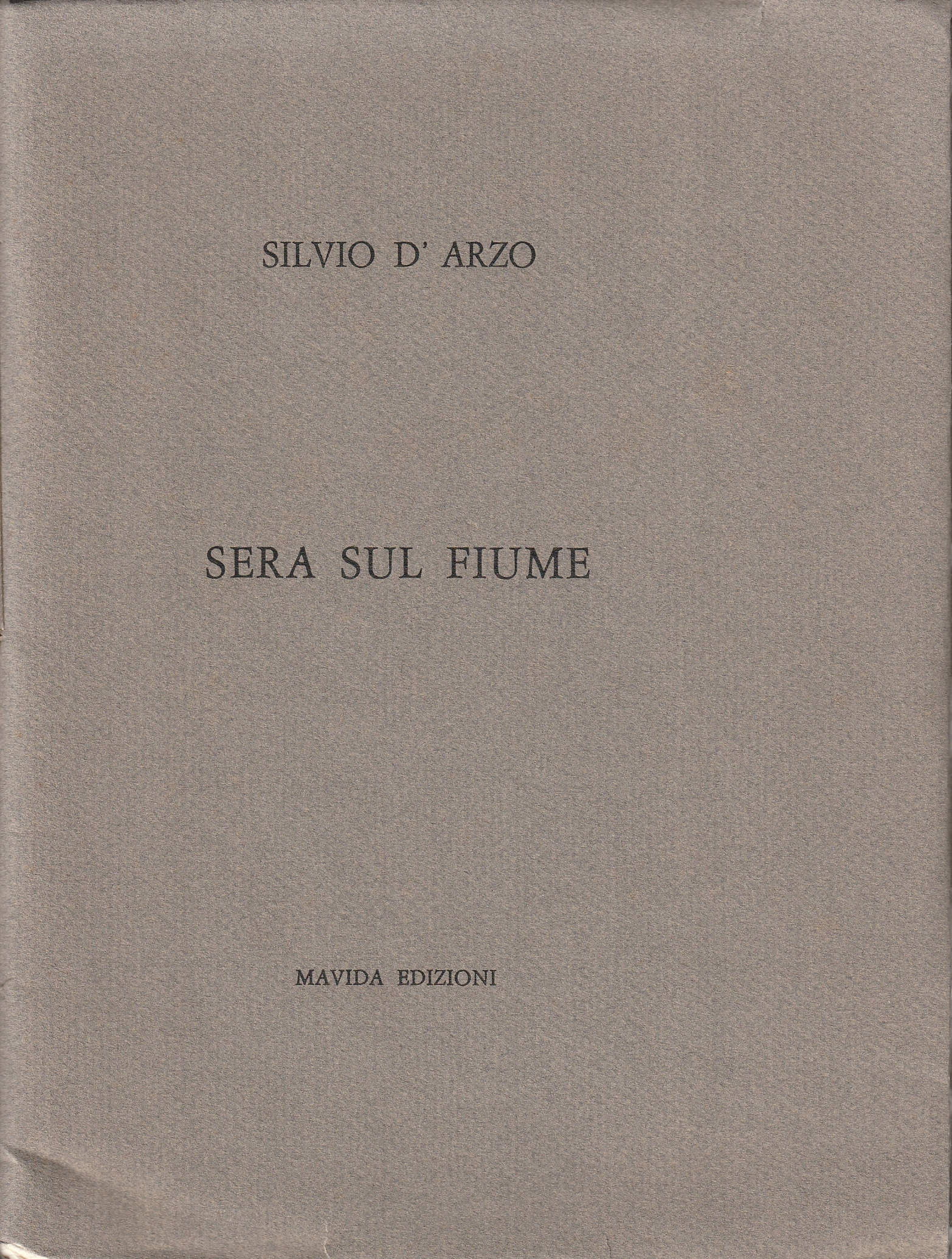 Sera sul fiume