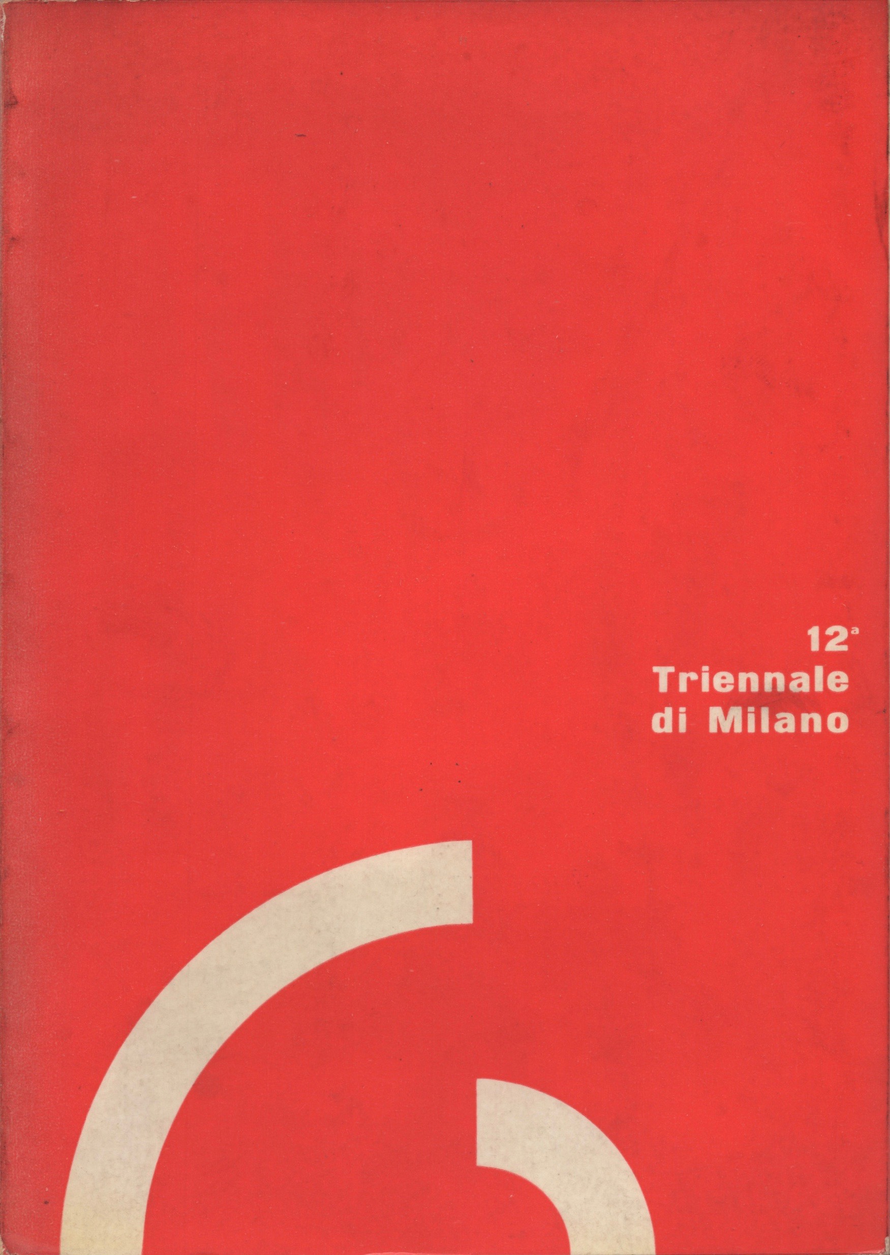 (Triennale) 12° Triennale di Milano