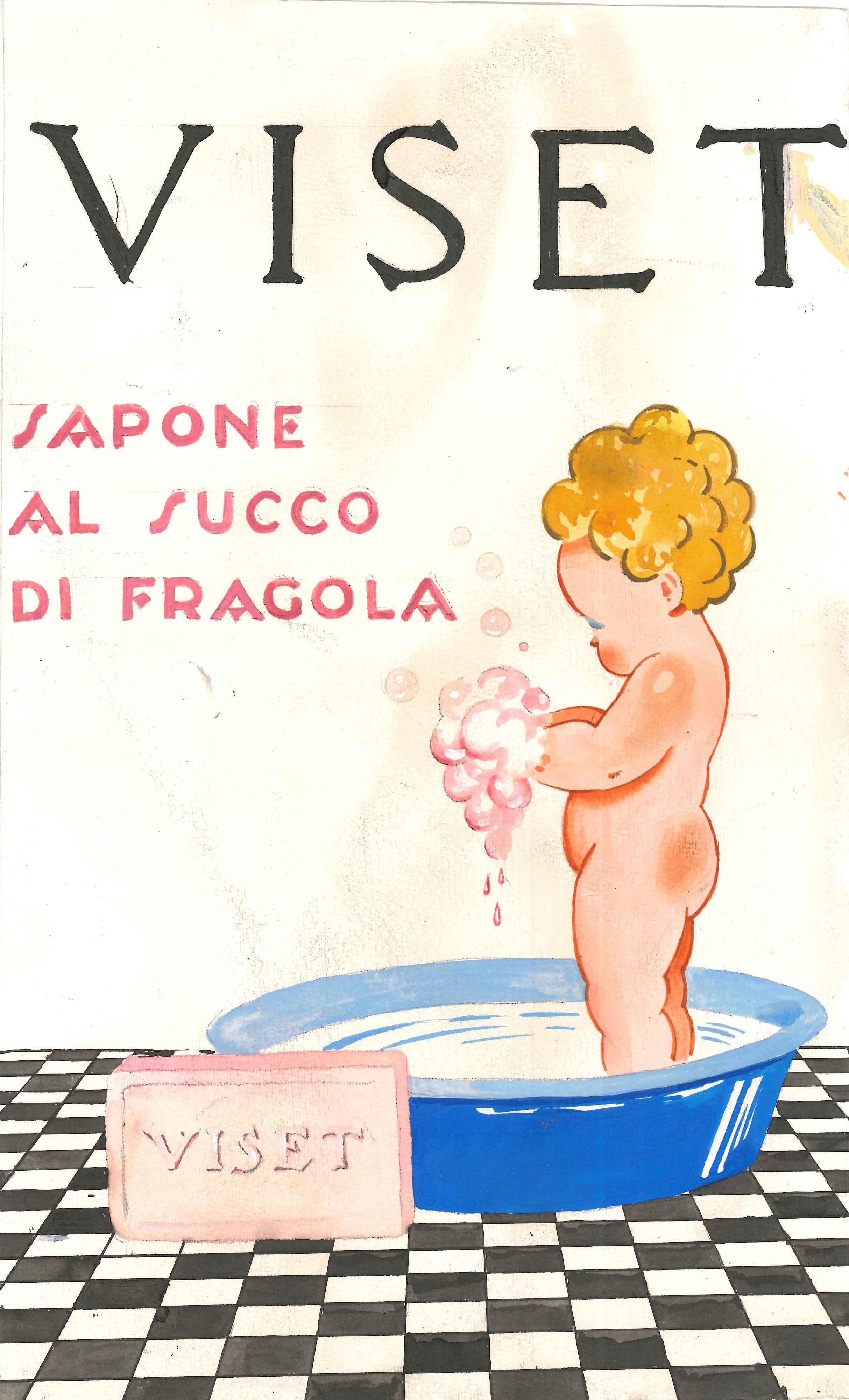 Viset. Sapone al succo di fragola
