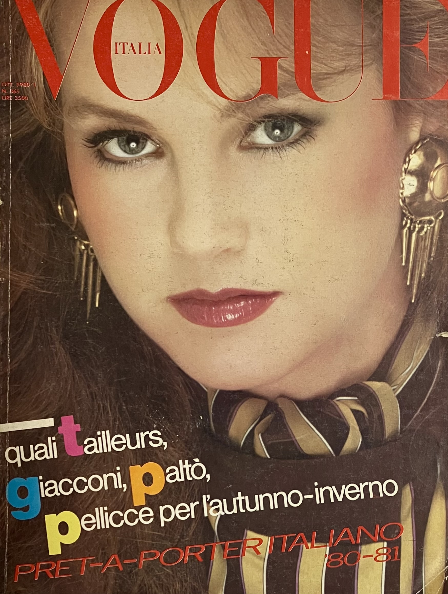 Vogue Italia N. 365. Ottobre 1980