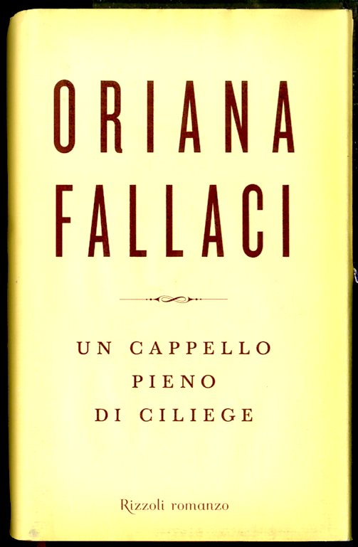 CAPPELLO PIENO DI CILIEGE UNA SAGA ( UN ) - …