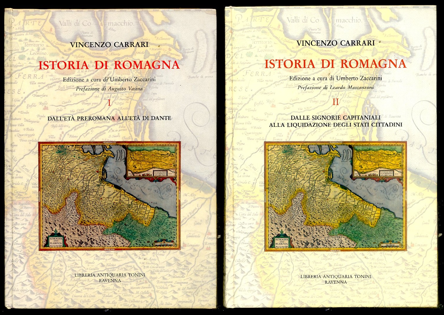 ISTORIA DI ROMAGNA - DUE VOLUMI LS