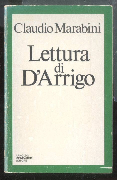 LETTURA DI D`ARRIGO - 1 ED LS