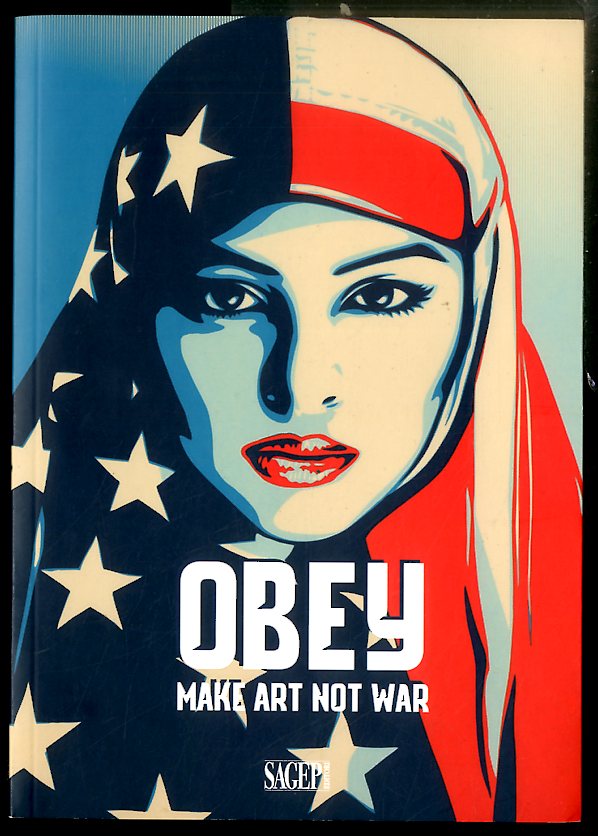 OBEY MAKE ART NOT WAR - LS