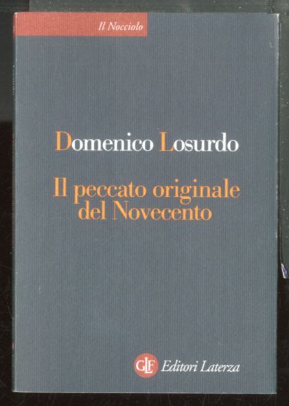 PECCATO ORIGINALE DEL NOVECENTO ( IL ) - LS