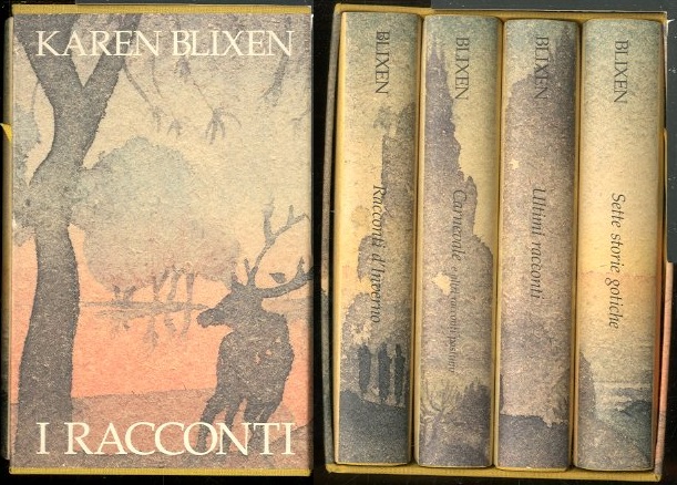 RACCONTI KAREN BLIXEN - COFANETTO CDE 4 VOLUMI - LS