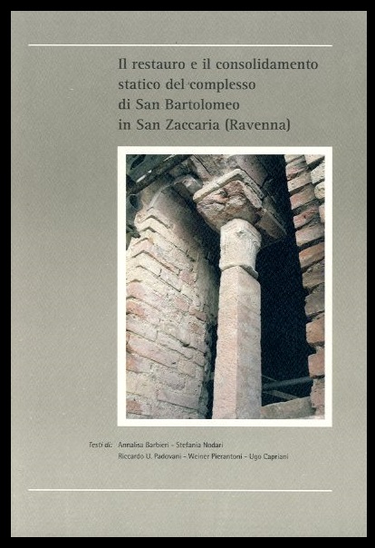 RESTAURO E CONSOLIDAMENTO STATICO DEL COMPLESSO DI SAN BARTOLOMEO IN …