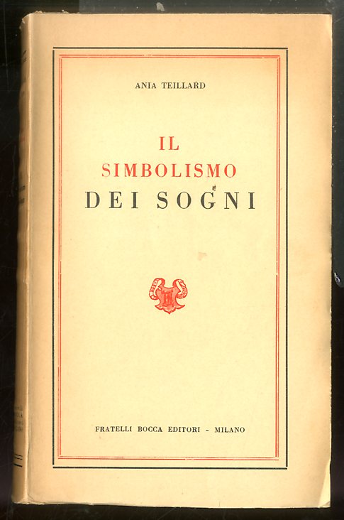 SIMBOLISMO DEI SOGNI ( IL ) - 1 ED LS