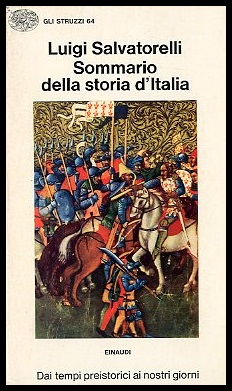 SOMMARIO DELLA STORIA D`ITALIA - 1 ED LS