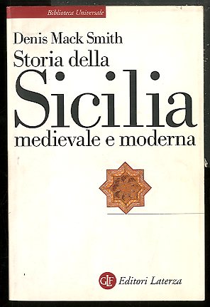 STORIA DELLA SICILIA MEDIEVALE E MODERNA - LS