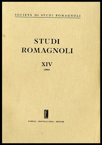 STUDI ROMAGNOLI XIV (1963) - LS