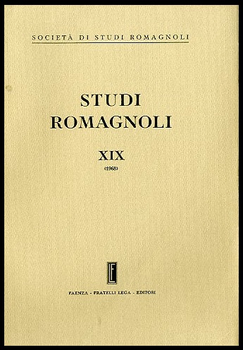 STUDI ROMAGNOLI XIX ( 1968 ) - LS