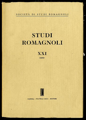 STUDI ROMAGNOLI XXI (1970) - LS