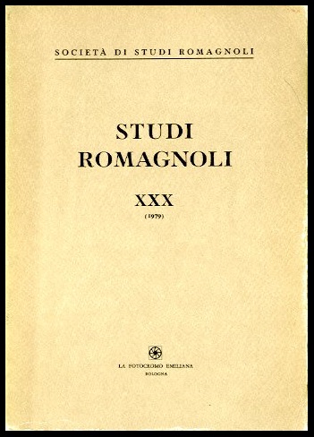 STUDI ROMAGNOLI XXX ( 1979 ) - LS