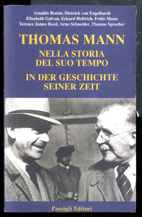 THOMAS MANN NELLA STORIA DEL SUO TEMPO IN DER GESCHICHTE …