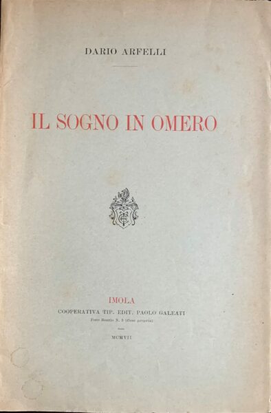 Il sogno in Omero