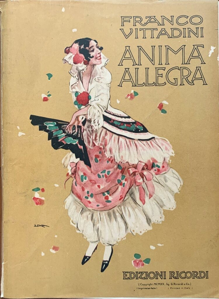 Anima allegra. Commedia lirica in tre atti - Opera completa …