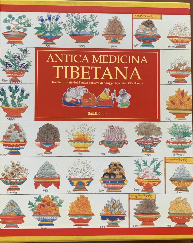 Antica medicina tibetana. Tavole miniate del Berillo Azzurro di Sangye …