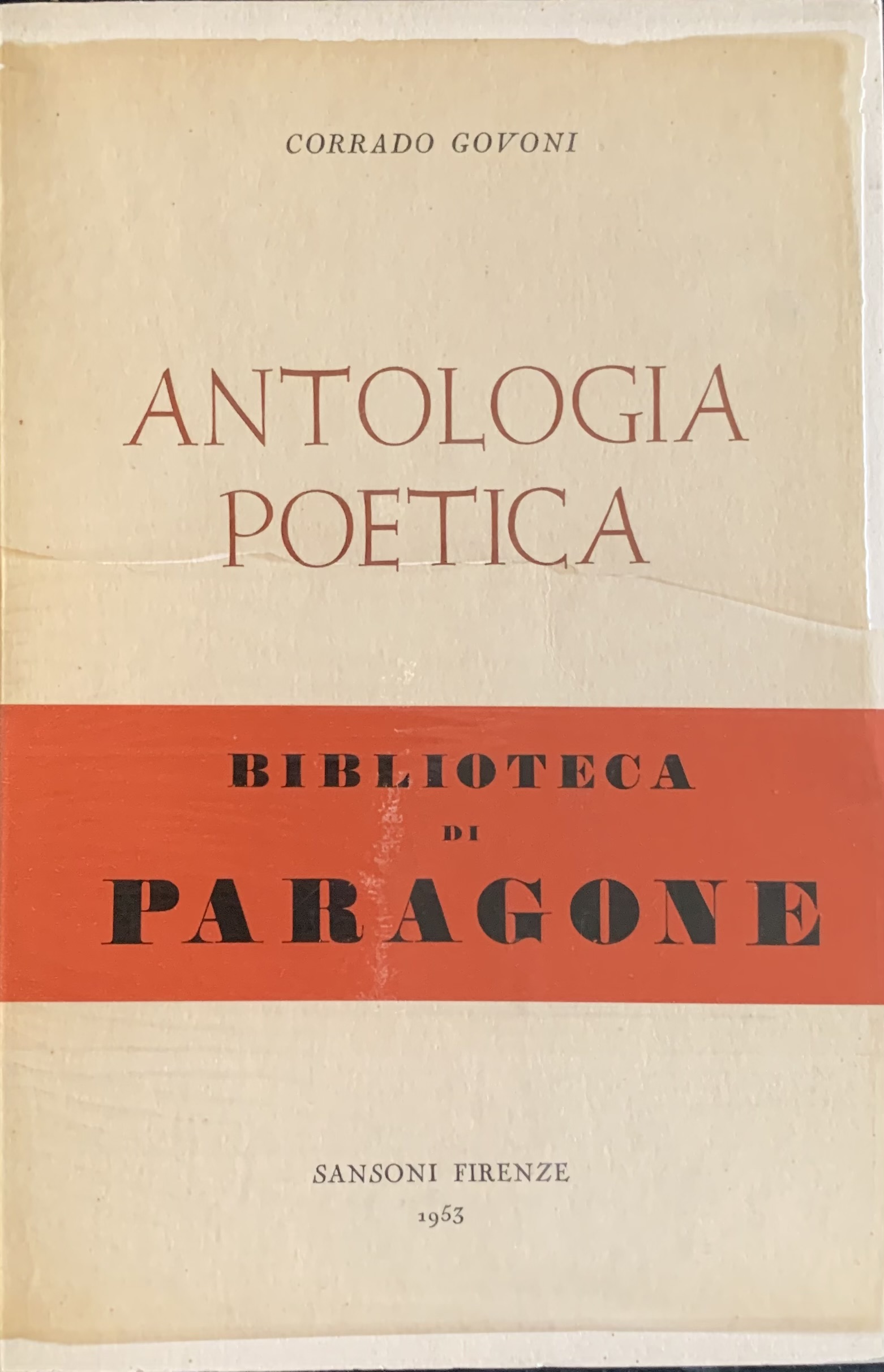 Antologia poetica 1903-1953
