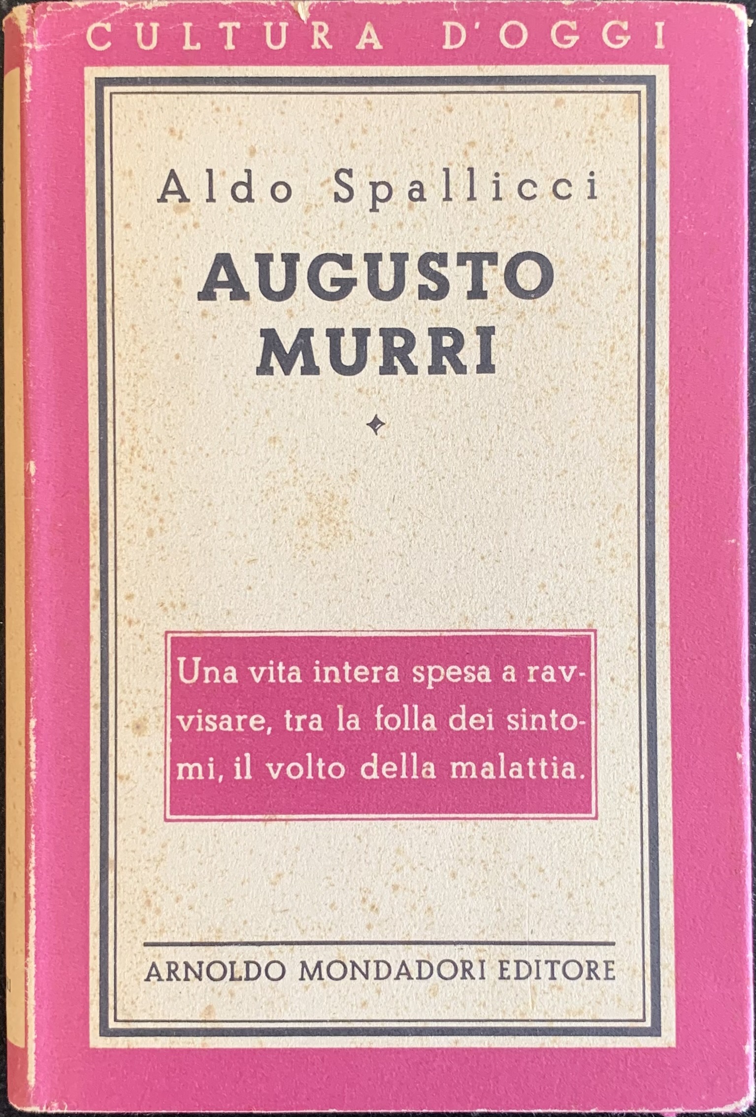 Augusto Murri e il suo metodo d'indagine clinica