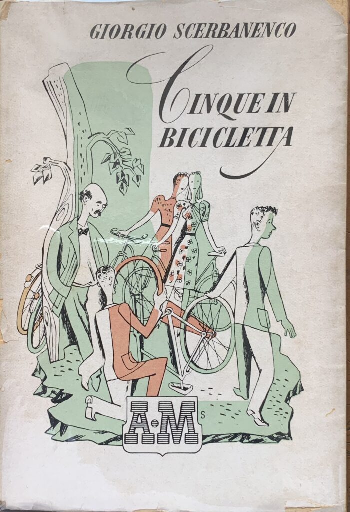 Cinque in bicicletta
