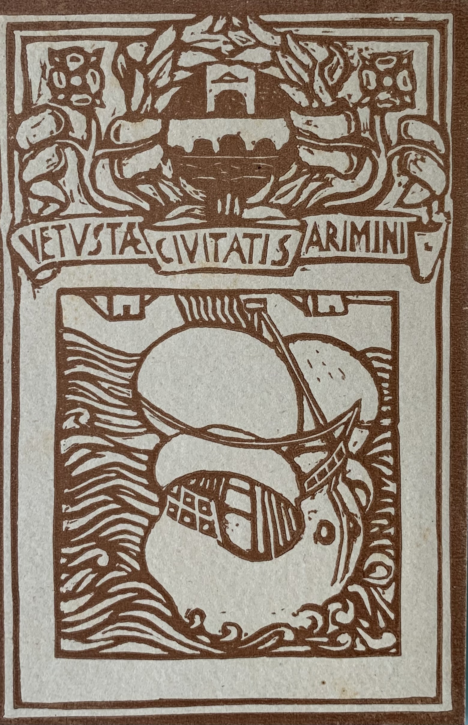 Civica Biblioteca Gambalunga Rimini 1925 (Gino Ravaioli)