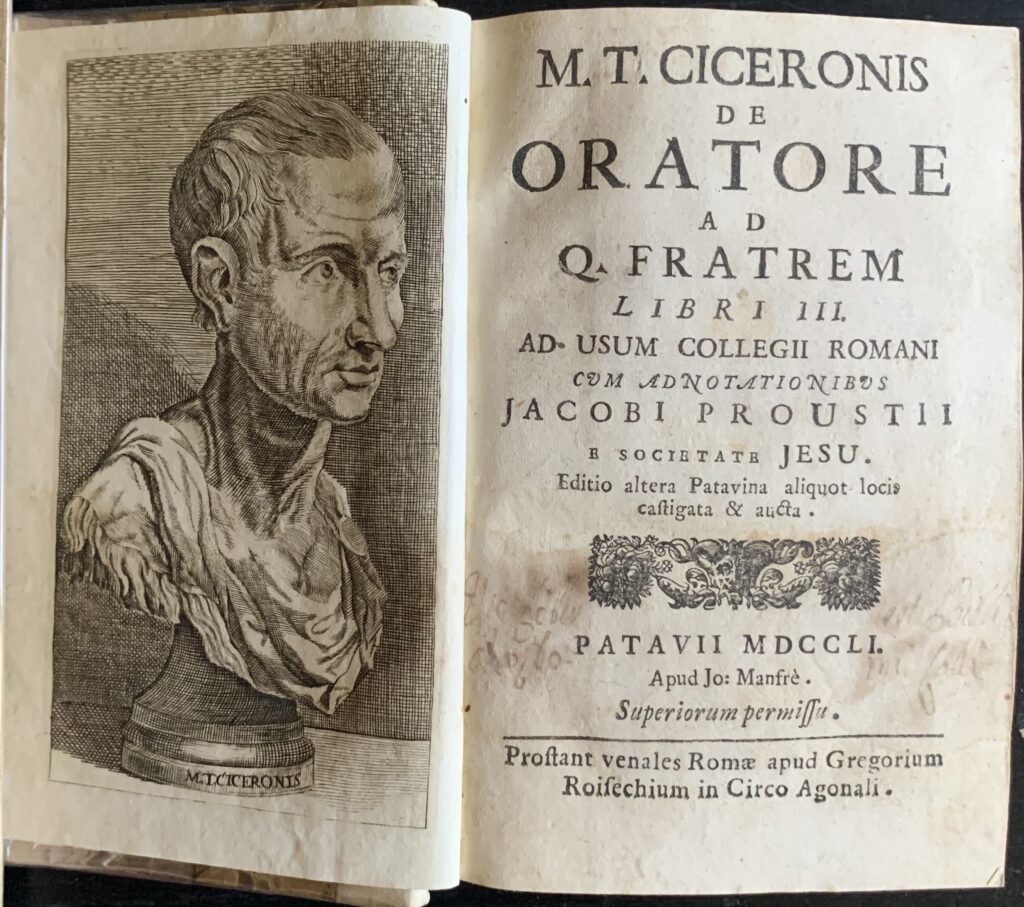 De oratore ad q. fratrem. Libri III